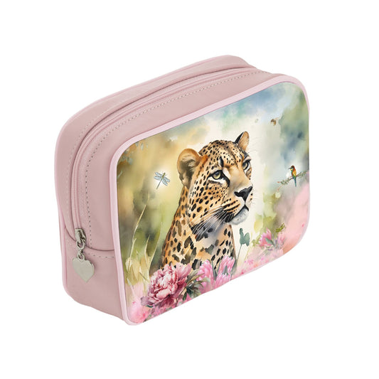 Make Up Bag - Blossom Serenade in Leopard Majesty
