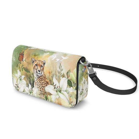 Crossbody Flap Bag - The Wild Symphony of the Savanna