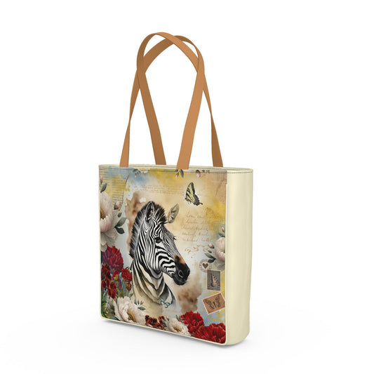 Shopper Bag - Monochrome Majesty & The Botanical Pageantry