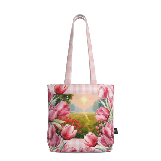 Everyday Tote Bag - Whispering Petals of Dawn