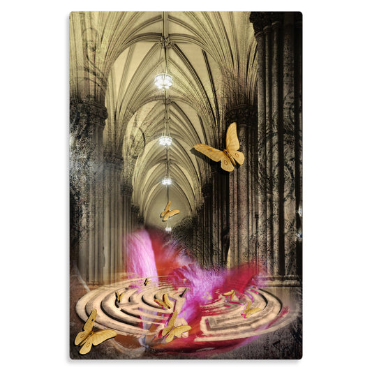 Metalen Print - The Labyrinth