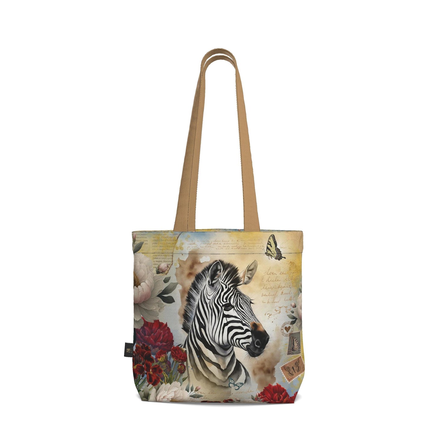 Everyday Tote Bag - Zebra Serenade