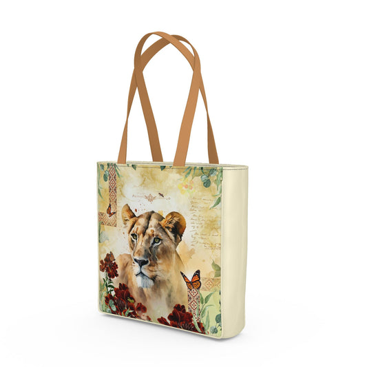 Shopper Bag - Regal Monarch & Wild Elegance