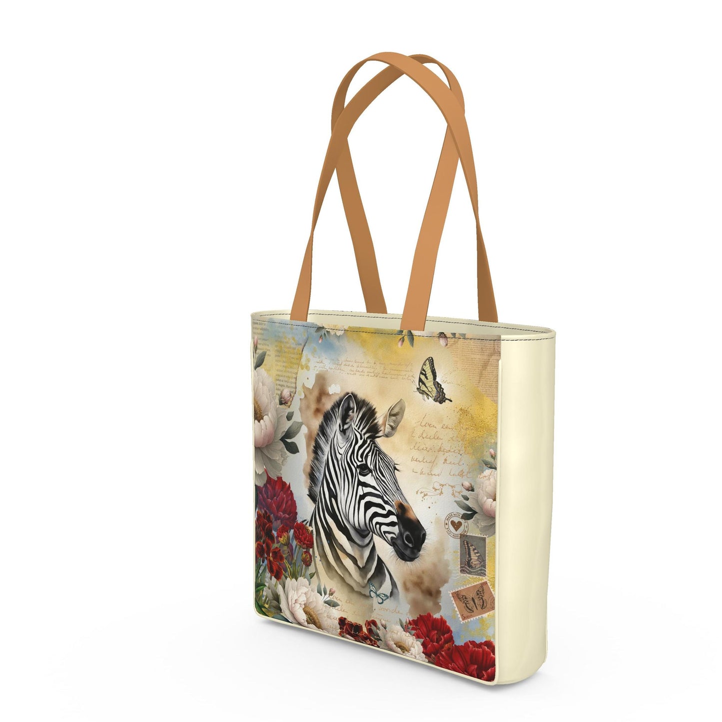 Shopper Bag - Monochrome Majesty & The Botanical Pageantry