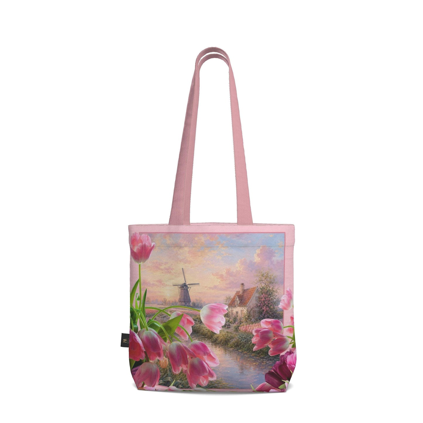 Everyday Tote Bag - Golden Horizon Tulips