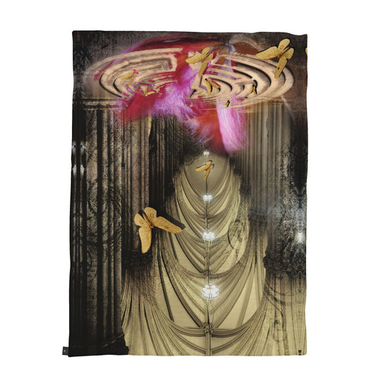 Luxury Cotton Throw - The Labyrinth