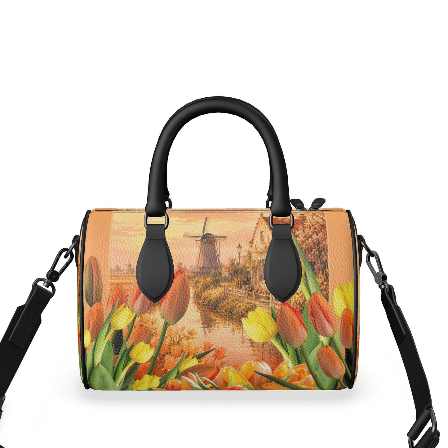 Mini Denbigh Duffle bag - Golden Horizon Tulip Promenade