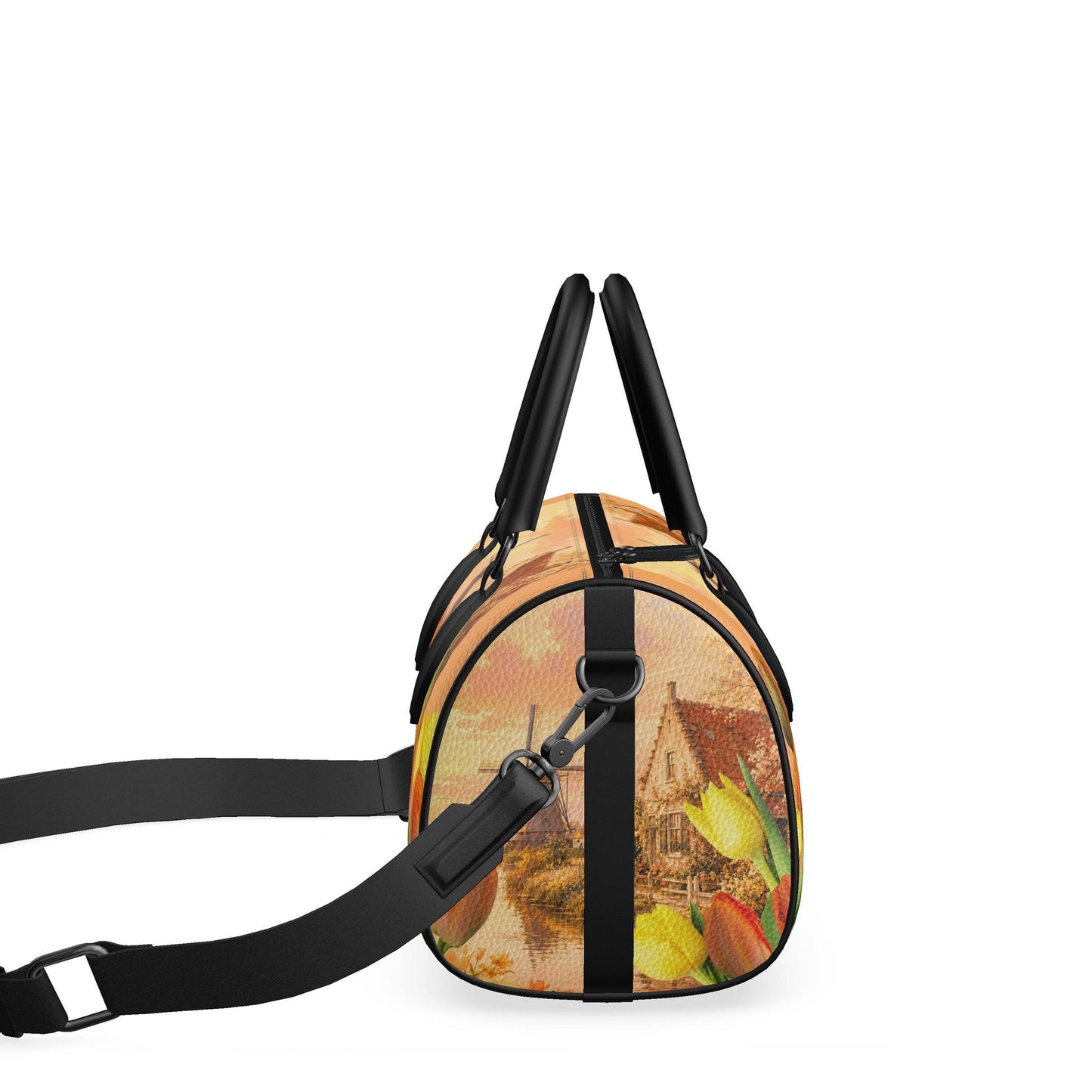 Mini Denbigh Duffle bag - Golden Horizon Tulip Promenade