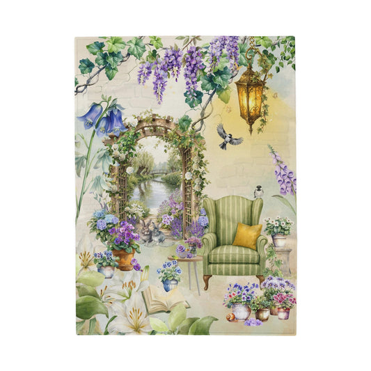 Blanket - Secret Garden Sanctuary & Wisteria Dreams