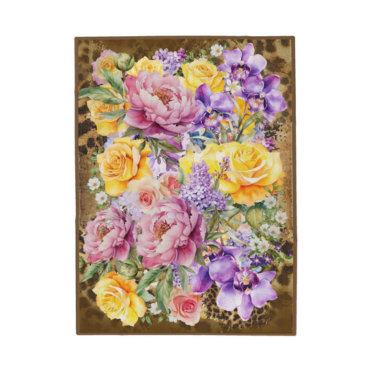 Blanket - Royal Garden Peony & Golden Rose