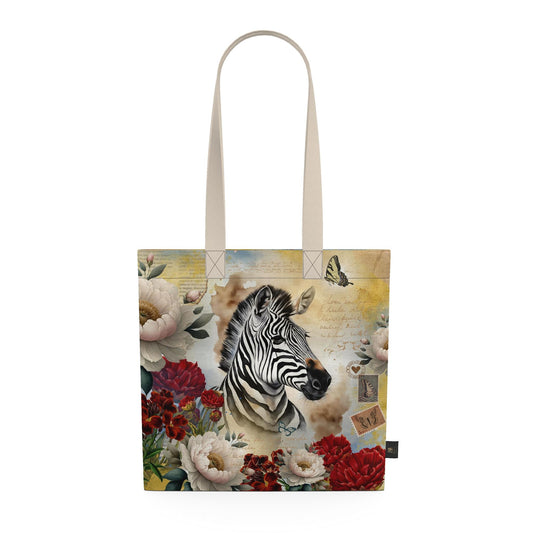 De tas - Monochrome Botanical Tapestry