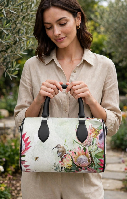 Mini Denbigh Duffle bag - Botanical Whisper