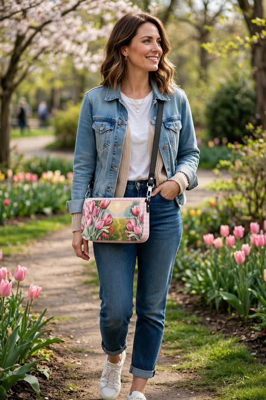 Cossbody Flap Bag - Dutch Twilight Harmony