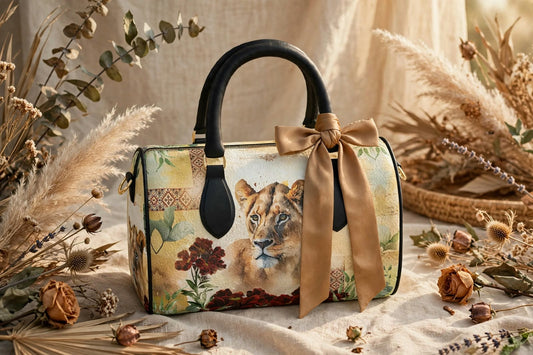 Handbag Scarf - Botanical Reverie Silk Twilly