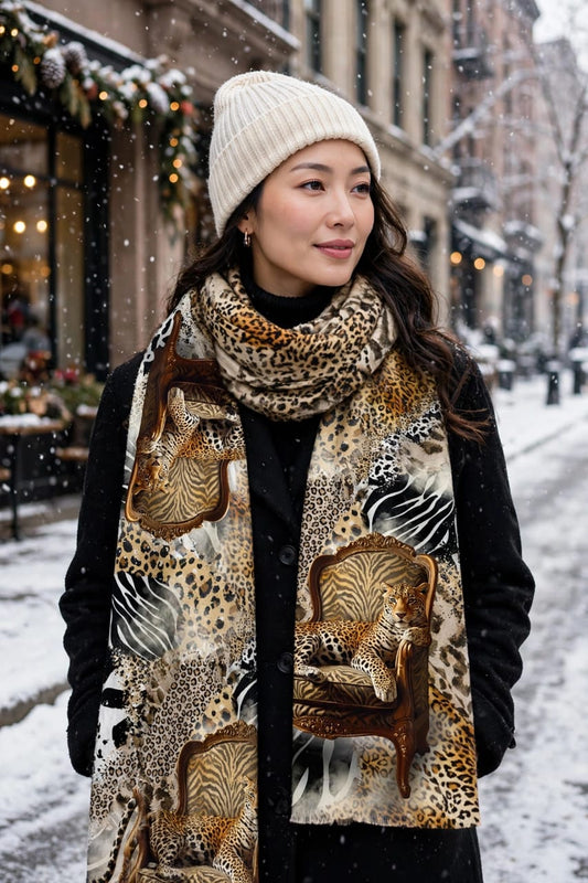 Blanket Scarf - Leopard Repertoire